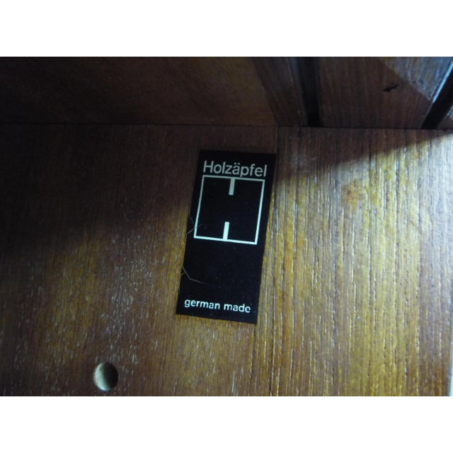 Teak Office Cabinet by Herbert Hirche for Holzäpfel, 1960s For Sale - Image 12 of 13