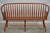 Windsor Style Hand Crafted Long Bench Settee For Sale - Image 16 of 18