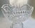 Glass Early 20th C. "He Presenting Her Flowers" Crystal Pedestal Bowl For Sale - Image 7 of 18
