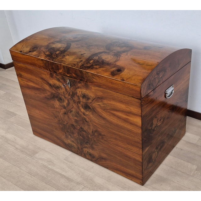 Emilian Art Deco Travel Trunk, 1934 For Sale - Image 9 of 18