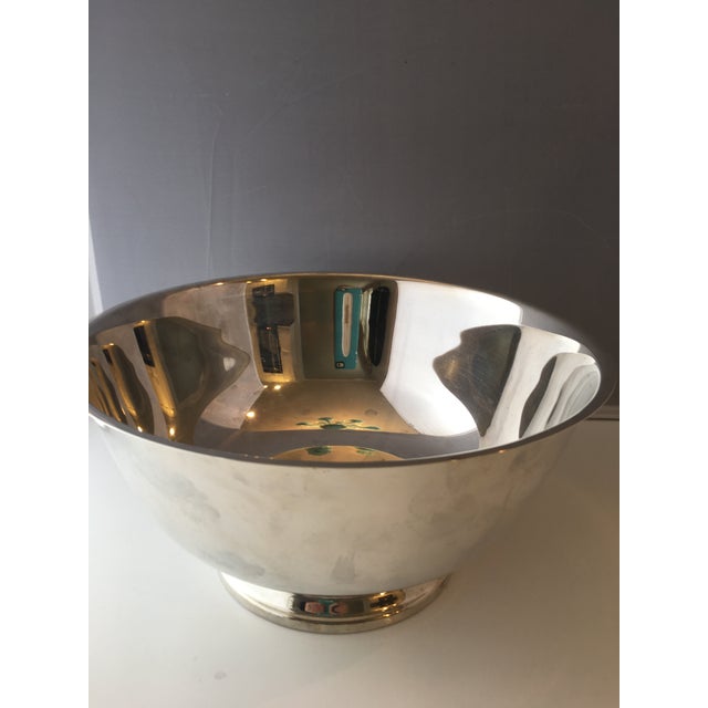 Silverplate Revere Bowl With Removable Liner Chairish