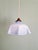 Art Deco Pendant Light in Pleated Mauve Opaline Glass, 1920s For Sale - Image 13 of 13
