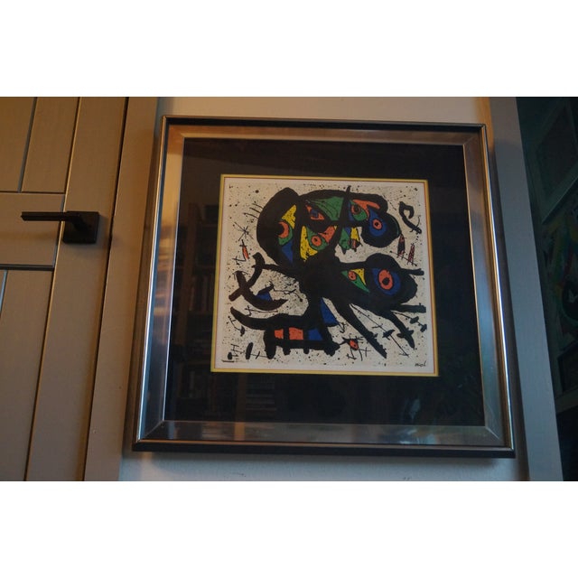 1970s Joan Miro Lithograph - Agora 1 For Sale - Image 9 of 14