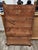 Antique Dutch Giltwood Faux Bamboo Repousse Wall Mirror For Sale - Image 10 of 15