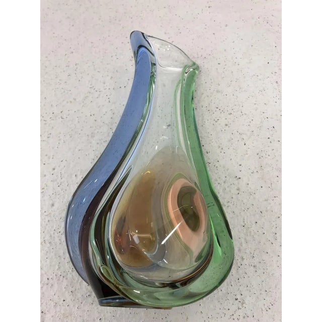 Mid-Century Murano Glass Vase, 1950s For Sale - Image 13 of 18