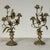 Pair Napoleon III Period Bronze Floral Candelabra are the perfect choice to provide a finishing touch on a mantel, buffet,...