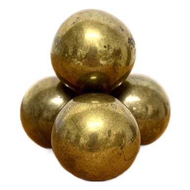 Sculptural Brass Paperweight from Gusum, 1960s For Sale