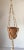 Vintage Shell Hanging Basket Planter Holder For Sale - Image 9 of 11