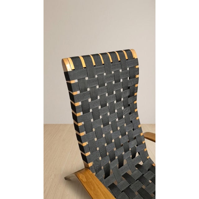 Mid-Century Woven Wood Armchairs, Czechoslovakia, 1950s, Set of 2 For Sale - Image 9 of 10