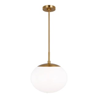 ED Ellen DeGeneres by Visual Comfort Studio Lune Pendant, Burnished Brass For Sale