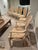 Wood Lorin Marsh Late 20th Century Faux Bois Dining Chairs- Set of 8 For Sale - Image 7 of 18