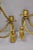 Gold Mid 20th Century Italian Hollywood Regency Gold Gilt Rope Tassel Candle Holder Wall Sconce - Pair For Sale - Image 8 of 10