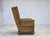 Vintage Danish Highback Chair in Yellow Furniture Velour, 1970s For Sale - Image 6 of 18