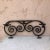 Black C.1930 Art Deco Wrought Iron Coat Rack in the Manner of Edgar Brandt For Sale - Image 8 of 8