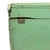 1900 - 1909 Antique American Green Painted Wood Steamer Trunk or Blanket Chest, 19th Century For Sale - Image 5 of 10