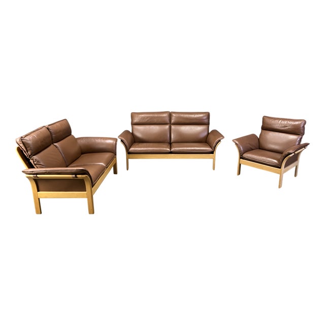 Vintage Scala Sofa Set from Dreipunkt International, 1970s, Set of 3 For Sale