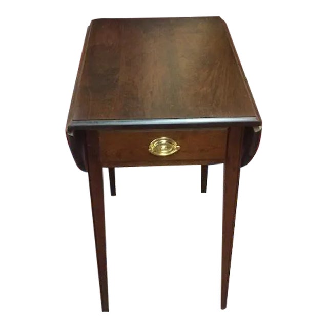 Vintage End Table, Pembroke Style End Table, Statton Furniture For Sale