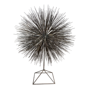 1980s Large Mid Century Bronze Dandelion Sculpture