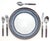 1960s Oneida Northland "Anticipation" Stainless Steel & Teak Composite Flatware, 26 Piece Set (For 4) For Sale - Image 10 of 12