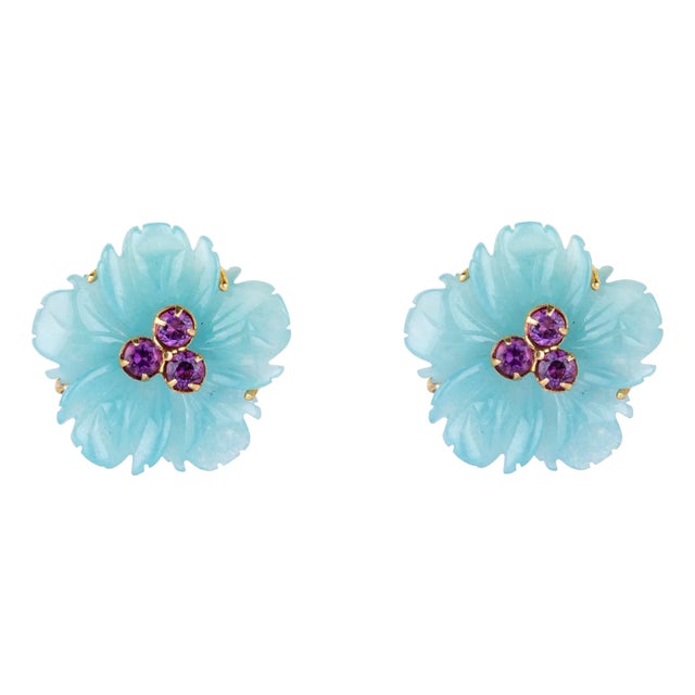 Anika Studs, Clip On For Sale