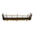 Antique English Brass and Wirework Fender For Sale