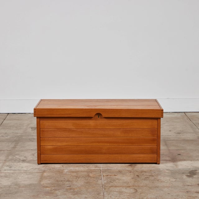 Aksel Kjersgaard 1960s Kai Kristiansen Storage Chest/Trunk for Aksel Kjersgaard For Sale - Image 4 of 12