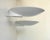 White Vintage Modernist Wall Lights in White Lacquered Metal from Disderot, France, 1970, Set of 2 For Sale - Image 8 of 8