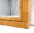 Large 36x44 c1970s Rectangle Rattan Cane Bamboo Frame Wall Mirror MINT For Sale - Image 13 of 15
