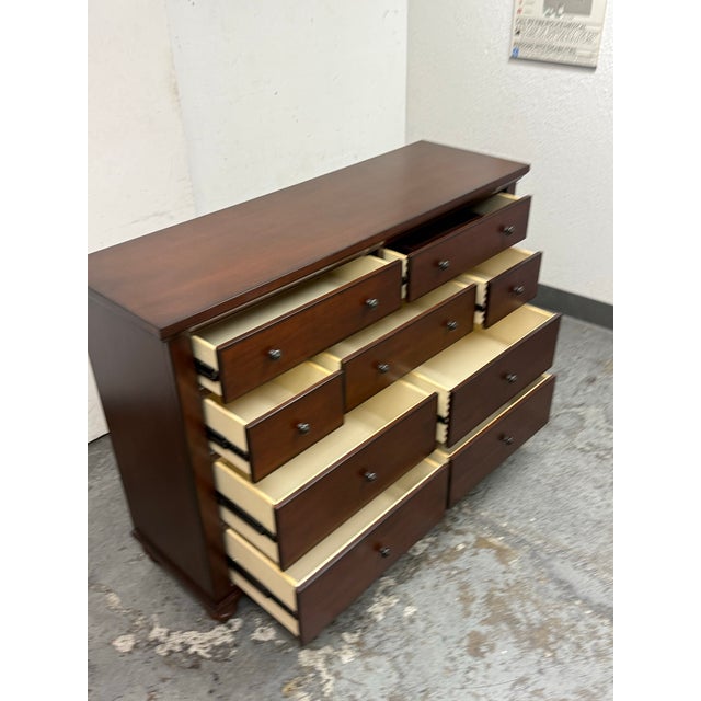 Aspenhome Cambridge Brown Cherry Dresser For Sale - Image 10 of 12