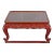 2000s Red Wooden Tray With Legs For Sale