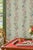Chinoiserie Mahjong Floral Stripe Grasscloth Wallpaper by House Party | Green Dragon | 6 Yards For Sale - Image 3 of 9
