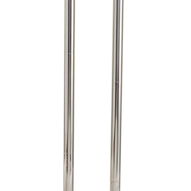Traditional Regina Andrew Happy Steel Floor Lamp, Polished Nickel For Sale - Image 3 of 7