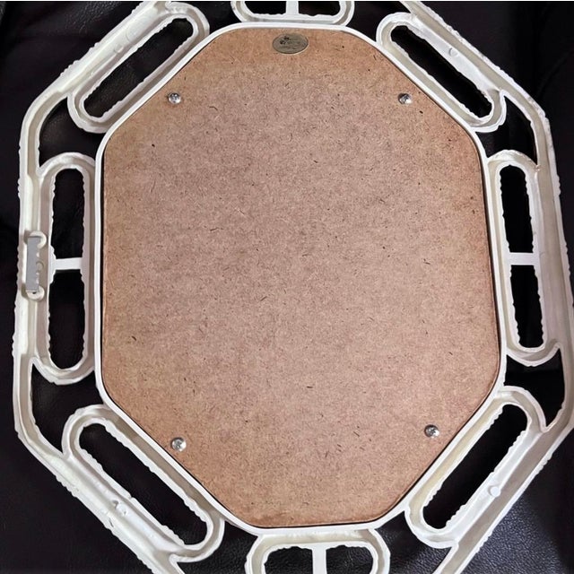 Gold Vintage Gold Bamboo Style Frame Wall Mirror by Home Interiors and Gifts For Sale - Image 8 of 10