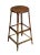 Vintage Industrial Metal Stool For Sale In Los Angeles - Image 6 of 6