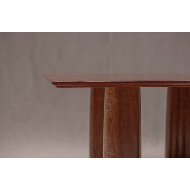 Orange The Colonnade Dining Table by Mario Bellini, Italy, 1970s For Sale - Image 8 of 18