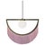 Not Yet Made - Made To Order Wink Gold-Plated Wall Lamp With Pink Fringes For Sale - Image 5 of 5