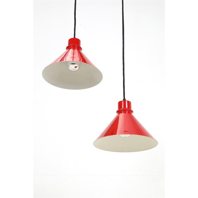 Danish Pendant Lights by Nordisk Solar Compagni, 1970s, Set of 2 For Sale - Image 4 of 17