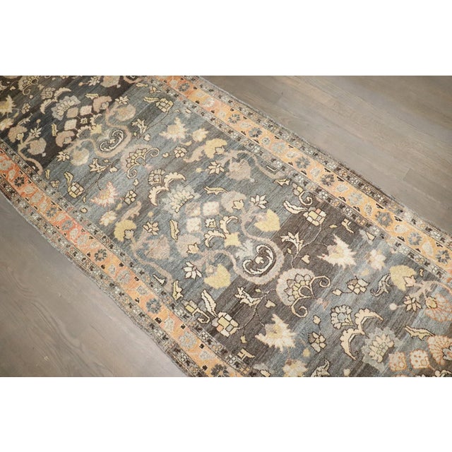 Traditional Antique Malayer Runner - 2'10" x 16'5" For Sale - Image 3 of 9
