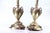 Silver Silver Vases with Appliqués of Geese and Mythical Figures Holding Flower Pots in Relief-Painted Glass, Set of 2 For Sale - Image 8 of 9