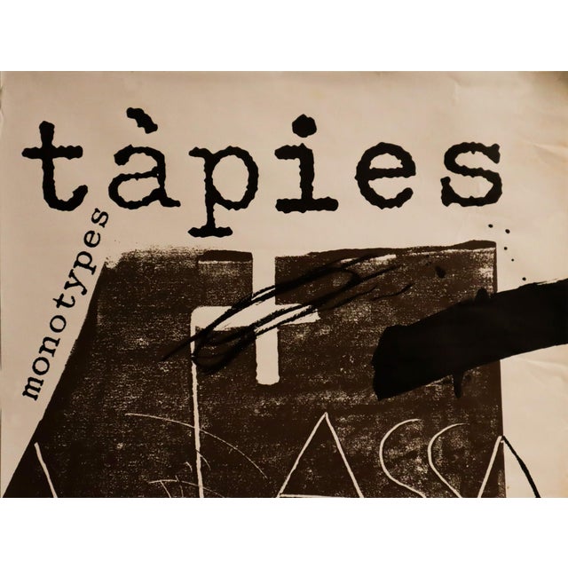 Date: 1974 Size: 19.25 x 29 inches Artist: Antoni Tàpies About the artist: Antoni Tàpies (1923–2012) was a Spanish Catalan...