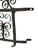 A rare and magnificent example of early Spanish ironwork, this 17th-century hand-forged wrought iron wall rack is a true...