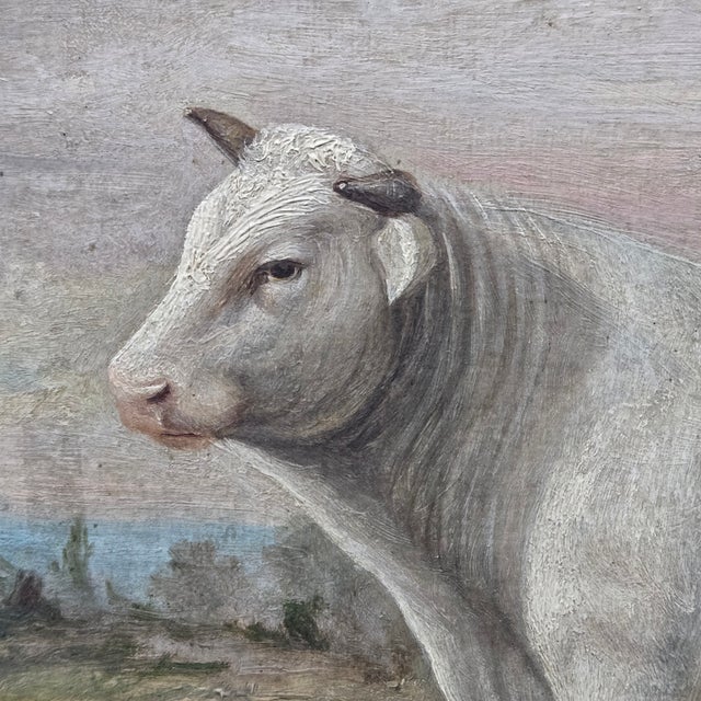 Livestock paintings such as this often depicted a person's most prized animals shown at their best - and it's easy to see...