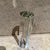 Modern Modern Crystal Glass Paperweight, Octagonal Pillar, Late 20th Century For Sale - Image 3 of 14