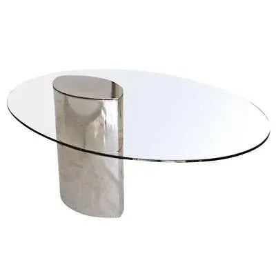 1970s Power Desk Mid-Century Modern 1970s Knoll Lunario Table Desk by Cini Boeri, Desk to Impress For Sale - Image 5 of 5