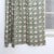 Handmade Ulta Kamal Block Print Coloured Linen Curtain for Living Room or Bedroom Decor Size 54"Wx72"L For Sale - Image 4 of 7