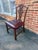 Antique Chippendale Style Mahogany Leather Seat Dining Side Chairs For Sale - Image 17 of 17