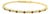 Vintage Ruby and Diamond Flexible 14k Yellow Gold Bracelet For Sale