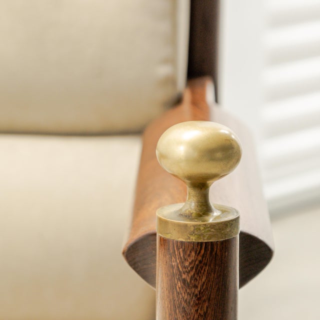 1970s Attributed to Ib Kofod-Larsen | King Solomon Armchair For Sale - Image 9 of 10