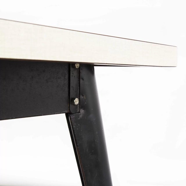 French Rectangular T55 Dining Table from Tolix, 1950s For Sale - Image 6 of 10