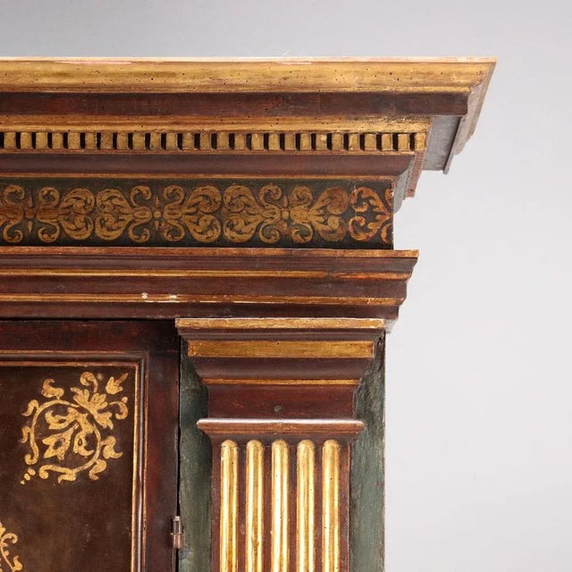 Mannerist Wardrobe in Walnut For Sale - Image 10 of 16